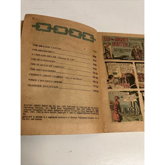 MYSTERY COMICS DIGEST #23 Boris Karloff Tales Mystery - Picture 6 of 7